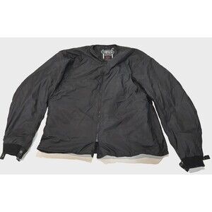 Cortech Men’s 3XL Black Motorcycle Jacket Liner Full Zip Tour Master Riding Gear